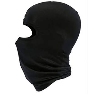 Masque cagoule avec logo personnalisé de haute qualité en polyester respirant de couleurs unies fabriqué au Pakistan pour le ski et la moto - Product Image 6