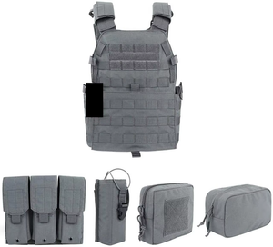 Gilet Tattico di Sicurezza Nero SturdyArmor Multifunzionale in Oxford Attrezzatura Tattica Chaleco in Offerta - Product Image 2