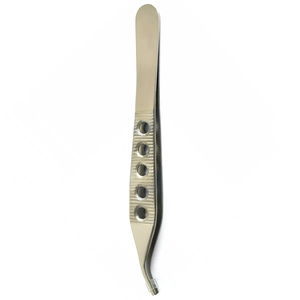 Pince à épiler chirurgicale de qualité supérieure Dental Medical Nursing Pince à coton et tissus Pince à épiler dentaire en acier métallique chirurgical - Product Image 6