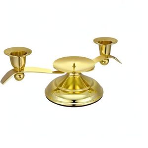 Candelabro de Metal Artesanal para una Decoración Interior del Hogar Elegante y una Creación de Ambiente Romántico para Ocasiones Especiales - Product Image 2