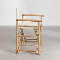 Chaise de réalisateur pliante de qualité supérieure chaise pliable en bambou naturel fabriqué à la main pour pique-nique camping jardin patio