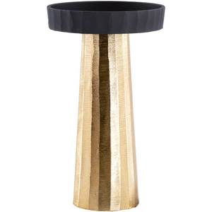 Portavelas de pilar de Metal chapado en oro único para bodas y fiestas Soporte de vela de luz en T hecho a mano Decoración de fiesta de boda - Product Image 1