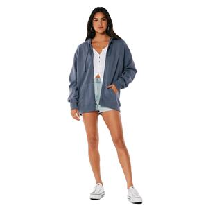 OEM Femmes de Sweat À Capuche 100% Coton Français Terry Sweats à capuche Personnalisé Drop Épaule Polaire Surdimensionné À Capuche - Product Image 5