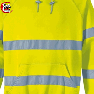Vêtements de travail personnalisés en polyester haute visibilité (haute visibilité) pour la construction industrielle, hiver, travaux lourds, sécurité réfléchissante élevée - Product Image 5