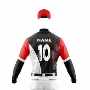 Vente en gros de maillots et pantalons de baseball à sublimation personnalisée de la meilleure qualité, vêtements de sport, uniformes de baseball, tissu en polyester - Product Image 4