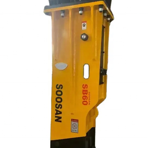 SOOSAN SB60 Tipo de caja de martillos hidráulicos para excavadoras de 15-18 toneladas y retroexcavadoras con núcleo de recipiente a presión confiable - Product Image 1