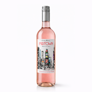 Midtown - Vino Rosado Semiseco Garnacha Tempranillo 11% ABV Vino Rosado Español 750ml - Product Image 1