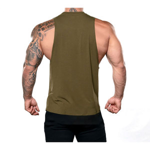 Men's Muscle <b>Stringer</b> Sleeveless Tank Top Lightweight Gym Fitness Workout <b>Vest</b> Moisture Wicking Sport Training Wear Bodybuilding - Product Image 4