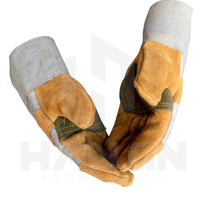 Gants de travail résistants de qualité supérieure, résistants au feu et à haute température, fabriqués en doublure en coton, fournisseur OEM - Product Image 1