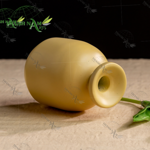 Vase en bambou Bloom maison rustique écologique et porte-fleurs décoratif de table fabriqué à la main au Vietnam - Product Image 4