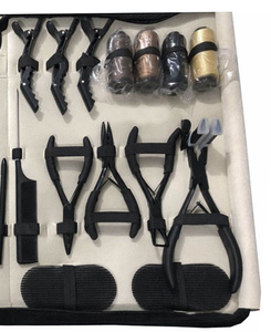 Outils professionnels de pose d'extensions capillaires en acier inoxydable de haute qualité, durables, vente en gros, service OEM, logo personnalisé MIANBRO ENTERPRISES - Product Image 4