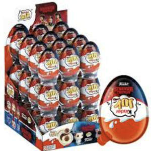 Para Kinder Joy Stranger Things, 36 huevos x 20g/ Huevo de chocolate Kinder Joy de Stranger Things con juguete, precio directo de fábrica - Product Image 1