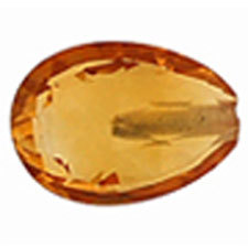 Citrino Natural Grado AAA en Forma de Gota, Semitaladrado, Pulido, Granate Amarillo de 8mm, Variedad Tanzanita, Aguamarina, Morganita, Rubí - Product Image 1