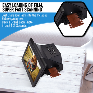 Virtuose ®   Scanner 3.0 : convertit films, diapositives et négatifs en photos numériques JPG à 22 mégapixels - Product Image 6