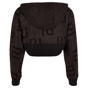 Venta al por mayor de alta visibilidad negro Sudadera con capucha mujer personalizado Vintage libre Palestina Sudadera con capucha suelta ajuste con capucha de punto largo - Product Image 6