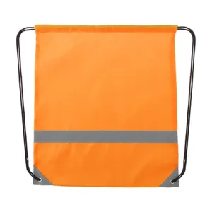 Sacche Sportive Promozionali Vidraw ad Alta Visibilità con Coulisse - Product Image 1