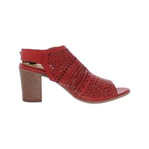 Sandalo Donna Bueno Upton Slingback con Tacco, in Pelle Terracotta Arancione con Chiusura Stringata, Misura 7.5-8US, Traspirante, Zeppa Piatta - Product Image 3