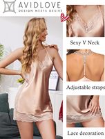 SAMAVIA Lencería de Encaje Personalizada, Talla Grande, Diseño a Cuadros, Satén Suave, Corte Ajustado, para Mujer, Camisón Sexy con Cintura Elástica |   Proveedor OEM
