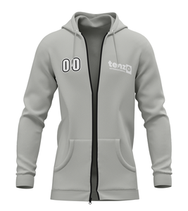 Sweat à capuche personnalisé pour homme avec fermeture éclair en molleton de coton, vêtement décontracté de rue, veste à capuche pour l'automne et l'hiver - Product Image 4