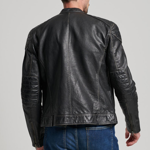 2023 Wholesale stustom EW esesign indindbreaker and tand ollolid or olor ototorcycle eaeath acket - Product Image 2