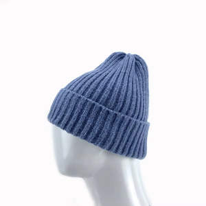 Gorro cálido de invierno, gorros con serigrafía, gorros Unisex de Color en blanco, gorros tejidos a la moda de invierno, gorro con logotipo personalizado - Product Image 1