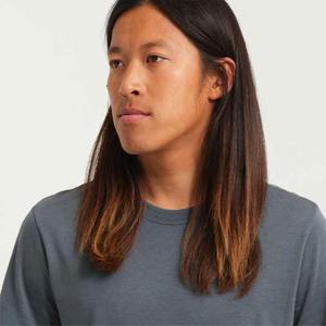 Camiseta de hombre de corte regular de algodón 100% de alta calidad: diseño liso en blanco con logotipo personalizado - Product Image 2