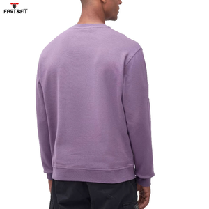 Colección 2026 Sudadera de Invierno de Moda con Cuello Digital Lavado a la Piedra, Diseño Personalizado, Hombros Caídos, 100% Algodón en Oferta - Product Image 2
