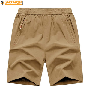 Short de sport personnalisé pour hommes Short en maille à séchage rapide avec cordon de serrage à la taille pour la course à pied - Product Image 1