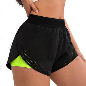 Shorts Deportivos de Cintura Alta para Mujer, Holgados, Transpirables, Resistentes al Viento, de Secado Rápido, al por Mayor - Product Image 5