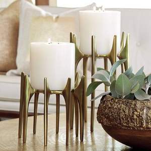 Lanterne artistique ovale en fer forgé faite à la main de style bohème, décoration d'Indiana - Product Image 1