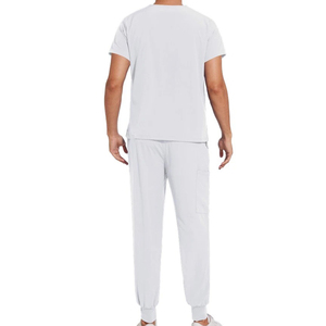 New Hot Selling Wholesale Plus Size Unisex High Quality Spandex/Polyester Twill Fabric Spa Salon <b>Scrub</b> <b>Sets</b> for Hospital Use - Product Image 4