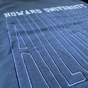 Howard University Alumni personnalisé imprimé numérique respirant Polyester/coton hiver sweat unisexe collège grande taille hommes - Product Image 4