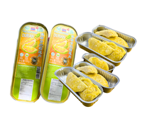 Diepvries 100% Thaise Durian Brokjes Vlees Thailand Originele Smaak Importeurs Verse Monthong Variëteit Zoet Romig 100g A4 FRUIT