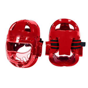 อุปกรณ์ป้องกันศีรษะเทควันโด PU ดีไซน์ใหม่ 2026 สำหรับยิวยิตสู คาราเต้ ยูโด ปรับแต่งได้ สวมใส่สบาย ราคาประหยัด - Product Image 4