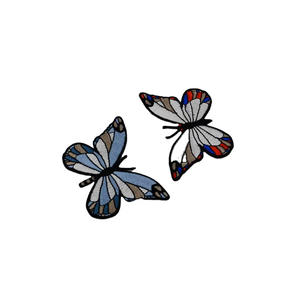 Prix usine personnalisé belle conception patchs de broderie nouvelle arrivée fer sur badges brodés pour chapeau et vêtements - Product Image 3