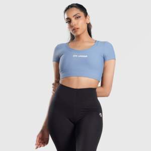 Tempo Sports Top Comfortable <b>Blue</b> Sports <b>Bra</b> - Product Image 1