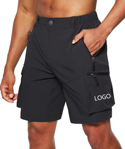 Pantalon en nylon respirant pour hommes, pantalon short détachable sur le côté, pantalon en nylon taille moyenne coupe-vent rayé, vente en gros - Product Image 1