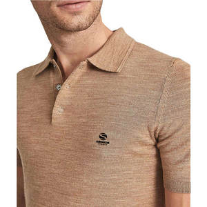 Color sólido Casual Moda Manga corta Botón a presión Polo Camisa Verano Cómodo Top Botón frontal Sujetadores Polo Camisa - Product Image 6