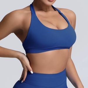 เสื้อชั้นในแนวสปอร์ตสำหรับผู้หญิงสายรัดตัดใต้หน้าอกปรับได้รองรับสูงออกแบบได้ตามต้องการ - Product Image 4