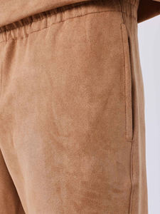 เสื้อฮู้ดแบบสวมหัว400คอตตอน100% ขนแกะ GSM สีล้วนทรงหลวมเสื้อฮู้ด & กางเกงจ็อกเกอร์ทรงถุง - Product Image 5