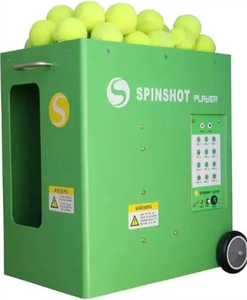 Máquina Lanza Pelotas de Tenis Metálica Best Spinshots PLAYER con Control Remoto por Teléfono, Origen Estadounidense - Product Image 1