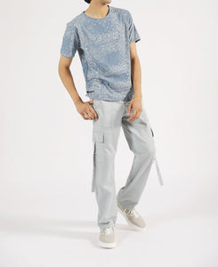 Camiseta deportiva de punto de poliéster 100% de alta calidad de secado rápido con patrón de logotipo personalizado sublimación diseño personalizable de moda - Product Image 2