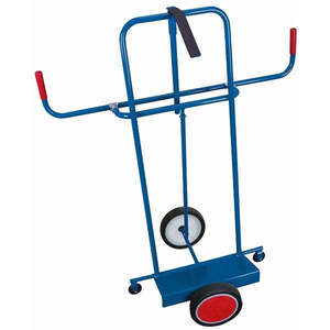 Chariot à plateaux métalliques industriels Variofit à quatre roues, capacité variable 400 kg, dimensions de la benne personnalisables 500 x, support OEM - Product Image 1