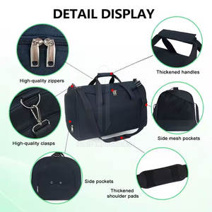 Sacs de voyage bon marché d'usine sac de sport de couleur personnalisée sacs de voyage de sport personnalisés - Product Image 4