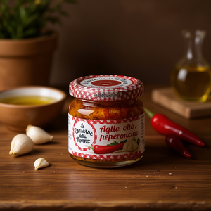 Condimento Mixto de Nonna, Aceite Saborizado con Ajo y Chile, 95g X 12 Unidades, Conserve Della Nonna - Product Image 3
