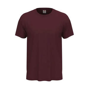 Camiseta de manga corta con cuello redondo para padres y adultos de algodón peinado de alta calidad, Camiseta con estampado personalizado para hombres - Product Image 4