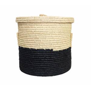 Precio de fábrica de calidad personalizada Cuerda de algodón grande Cuerda de almacenamiento Cestas tejidas Asas Modernas destacadas para cestas de almacenamiento - Product Image 5