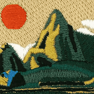 Écussons de broderie en chenille à coudre brodés personnalisés et bon marché avec grand logo au design coloré pour chapeaux - Product Image 6