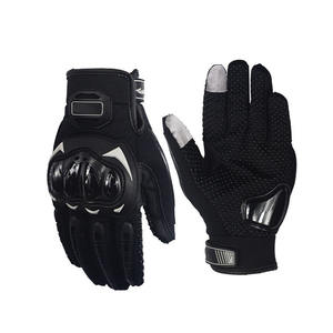 Guantes de carreras de dedo completo personalizados, guantes de cuero transpirables de carreras extremas para deportes al aire libre, protección para ciclismo y esquí - Product Image 1
