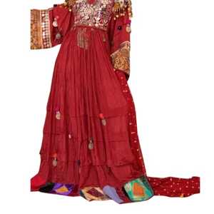 เดรส kuchi ทรงเอไลน์ยาวถึงเข่ามีเชือกผูกแบบทันสมัยสำหรับ100% - Product Image 4